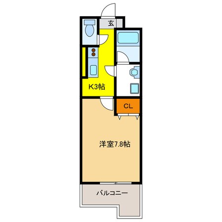 メゾンｄｅウノの物件間取画像